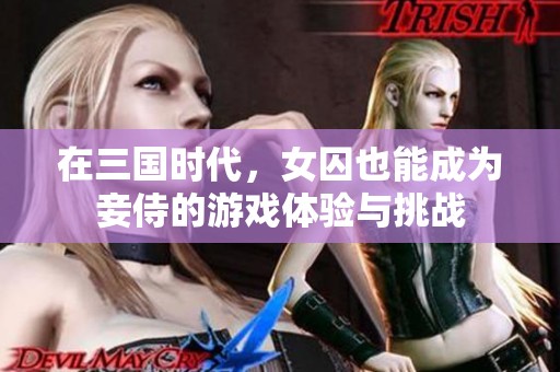 在三国时代，女囚也能成为妾侍的游戏体验与挑战