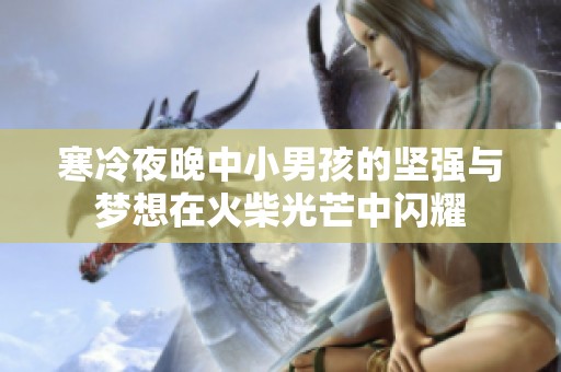寒冷夜晚中小男孩的坚强与梦想在火柴光芒中闪耀